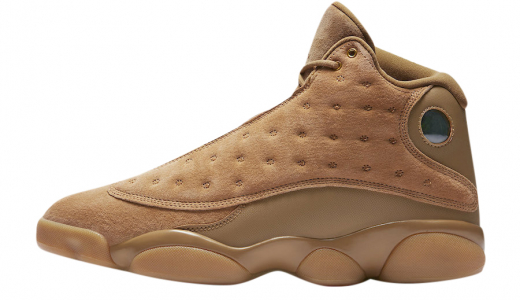 Air Jordan 13 Wheat Elemental Gold/Baroque Brown-Gum Yellow 414571-705