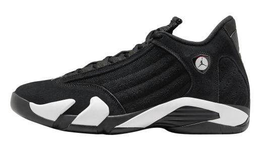 Air Jordan 14 Black White Black/Black-White-University Red 487471-016