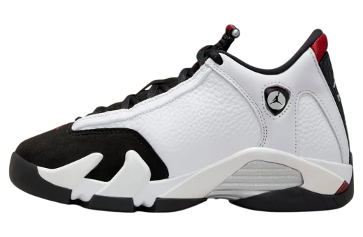 Air Jordan 14 GS Black Toe 2024 White/Black-Varsity Red 487524-160