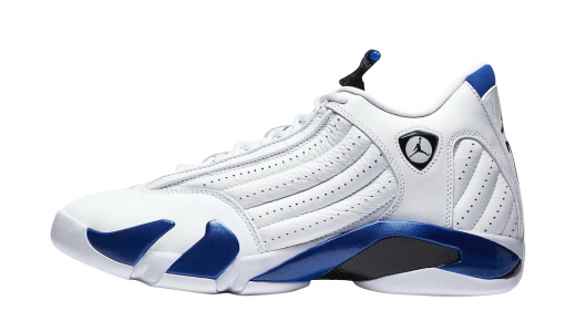 Air Jordan 14 Hyper Royal White/Hyper Royal-Black 487471-104