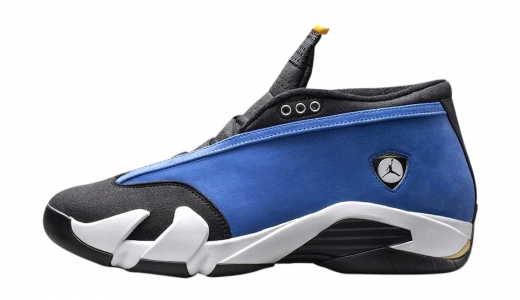 Air Jordan 14 Low - Laney Varsity Royal / Varsity Maize - Black - White 807511405