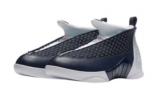 Air Jordan 15 Obsidian Obsidian / White - Metallic Silver 881429-400