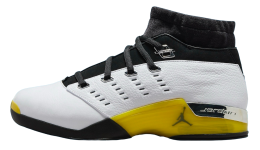 Air Jordan 17 Low Lightning 2024 White/Lightning-Black-Chrome FJ0395-100