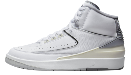 Air Jordan 2 Cement Grey White/Cement Grey-Sail-Black DR8884-100