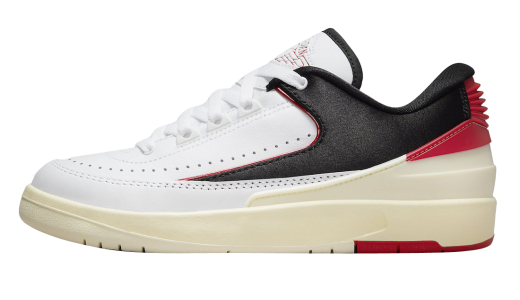 Air Jordan 2 Low WMNS Chicago Twist White/University Red-Black-Coconut Milk FD4849-106