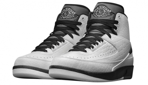 Air Jordan 2 - Wing It White / Black - Dark Gray 834272103