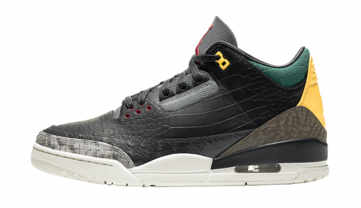 Air Jordan 3 Animal Instinct 2.0 Black/Multi-Color-Sail CV3583-003