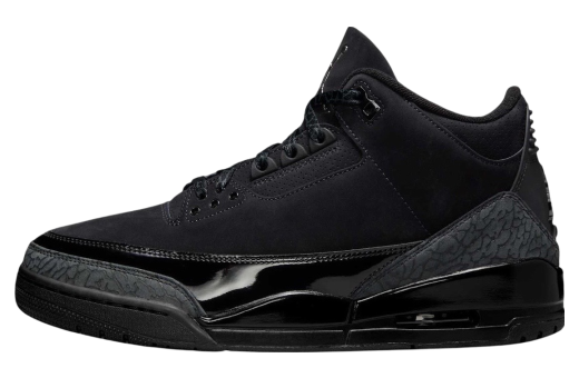 Air Jordan 3 Black Cat 2025 Black/Dark Charcoal-Black CT8532-001