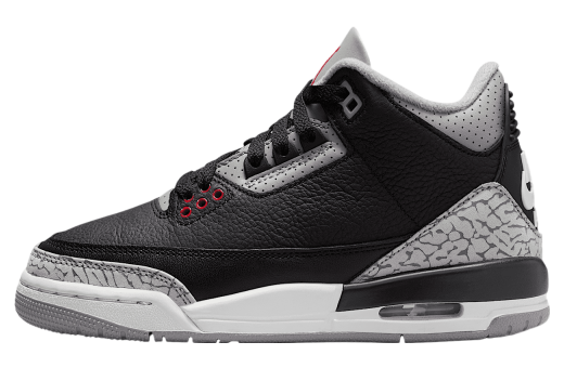 Air Jordan 3 Black Cement GS Black / Cement Grey Black/Cement Grey/Summit White/Fire Red DM0967-010