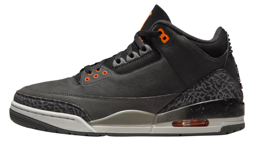 Air Jordan 3 Fear 2023 Night Stadium/Total Orange-Black CT8532-080