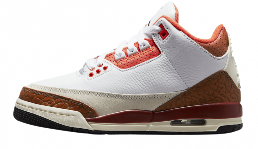 Air Jordan 3 GS Mars Stone White/Black-Mars Stone DV7028-108