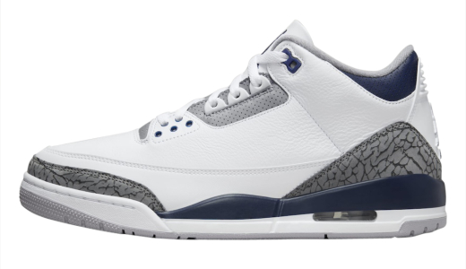 Air Jordan 3 Midnight Navy White/Midnight Navy-Cement Grey-Black CT8532-140