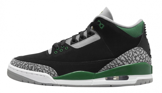 Air Jordan 3 Pine Green Black/Pine Green-Cement Grey-White CT8532-030