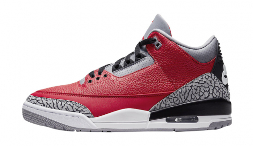 Air Jordan 3 SE Unite (Red Cement Chicago All Star) Fire Red/Fire Red-Cement Grey-Black CK5692-600