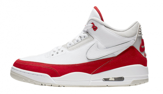 Air Jordan 3 Tinker Air Max 1 White/University Red-Neutral Grey CJ0939-100