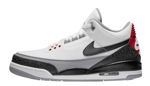 Air Jordan 3 Tinker NRG White/Fire Red/Cement Grey-Black AQ3835-160