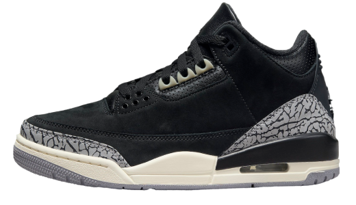 Air Jordan 3 WMNS Off Noir Off Noir/Black-Coconut Milk-Cement Grey CK9246-001