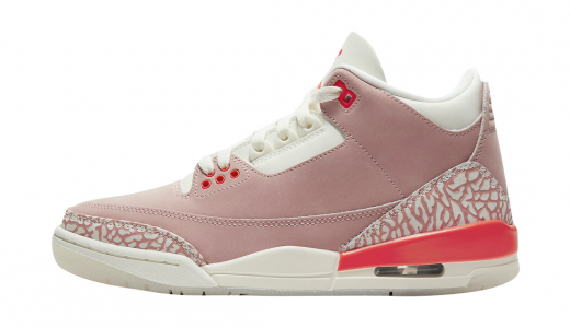 Air Jordan 3 WMNS Rust Pink Sail/Rust Pink-White-Crimson CK9246-600