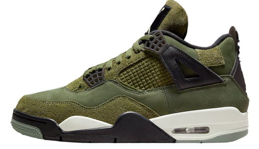 Air Jordan 4 Craft Medium Olive Medium Olive/Pale Vanilla-Khaki-Black-Sail FB9927-200