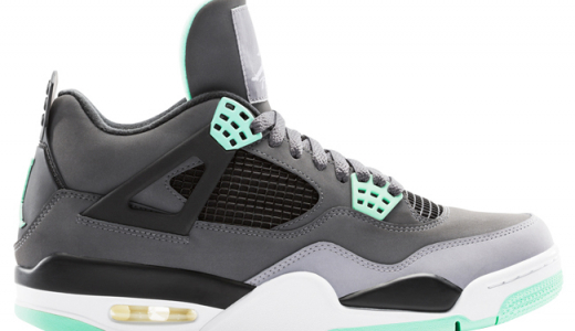 Air Jordan 4 Green Glow Dark Grey / Green Glow – Cement Grey – Black 308497033