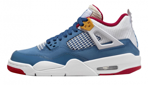 Air Jordan 4 GS Messy Room Blue/White-Red DR6952-400