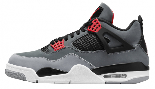 Air Jordan 4 Infrared Dark Grey/Infrared 23-Black-Cement Grey DH6927-061