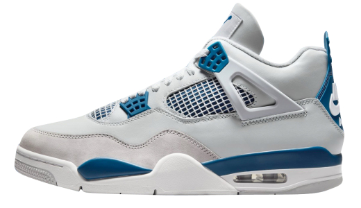 Air Jordan 4 Military Blue 2024 White/Military Blue-Neutral Grey FV5029-141