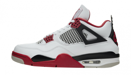 Air Jordan 4 OG Fire Red 2020 White/Black-Tech Grey-Fire Red DC7770-160