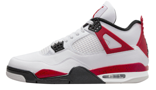 Air Jordan 4 Red Cement White/Fire Red-Black-Neutral Grey DH6927-161