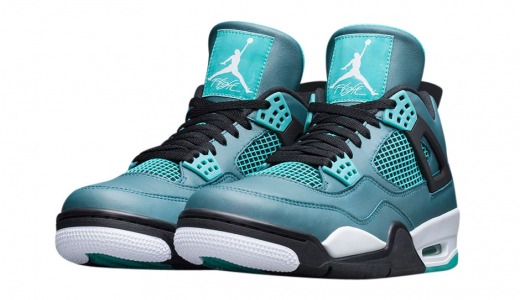 Air Jordan 4 Teal Teal / Black / Retro / White 705331-330