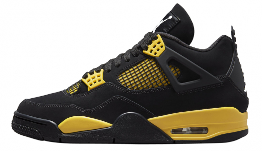 Air Jordan 4 Thunder 2023 Black/Tour Yellow DH6927-017