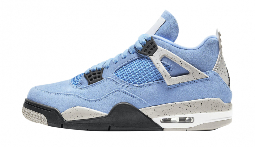 Air Jordan 4 University Blue University Blue/Tech Grey-White-Black CT8527-400