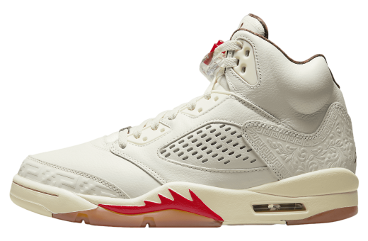 Air Jordan 5 El Grito Sail Sail/Coconut Milk-Pine Green-Dark Pony HF8833-100