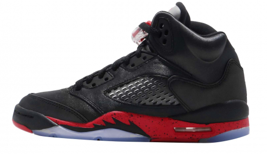 Air Jordan 5 GS Satin Bred Black/University Red 440888006