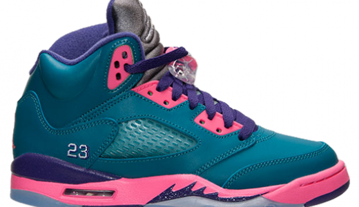 Air Jordan 5 GS Tropical Teal Tropical Teal / White / Digital Pink / Court Purple 440892307