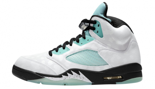 Air Jordan 5 Island Green White/Black-White-Island Green CN2932-100