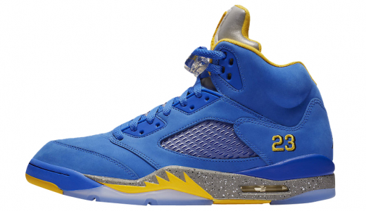 Air Jordan 5 JSP Laney Varsity Royal Varsity Royal/Light Charcoal-Varsity Maize CD2720-400