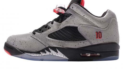 Air Jordan 5 Low Neymar Reflective Silver / Infrared 23 - Black 846315025