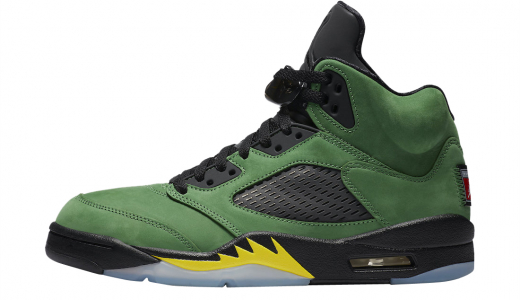 Air Jordan 5 Oregon (Elevate) Apple Green/Black/Yellow Strike/Black CK6631-307