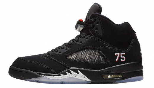 Air Jordan 5 PSG Black/White-Challenge Red AV9175-001