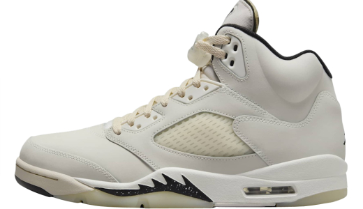 Air Jordan 5 SE Sail Sail/Black-Light Orewood Brown-Coconut Milk FN7405-100