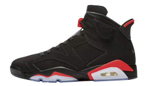 Air Jordan 6 Black Infrared OG 2019 Black/Infrared 384664-060