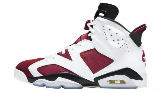 Air Jordan 6 Carmine 2021 White/Black-Carmine CT8529-106