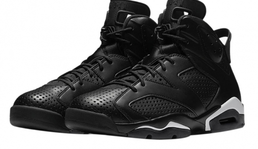 Air Jordan 6 GS Black Cat Black/Black-White 384665-020