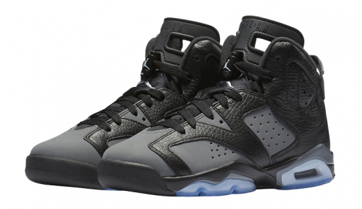 Air Jordan 6 GS Cool Grey Black / Cool Grey - White 384665010