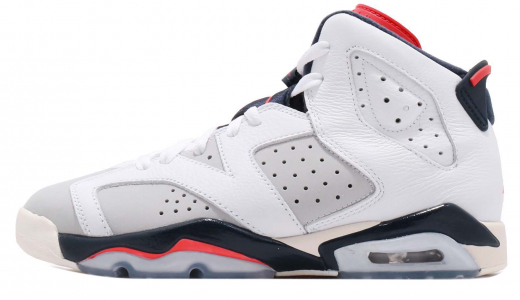 Air Jordan 6 GS Tinker White/Red/Grey 384665104