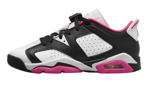 Air Jordan 6 Low GS Fierce Pink Black/Fierce Pink-White 768878-061