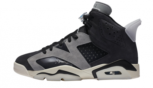 Air Jordan 6 WMNS Tech Chrome Black/Light Smoke Grey-Sail-Chrome CK6635-001