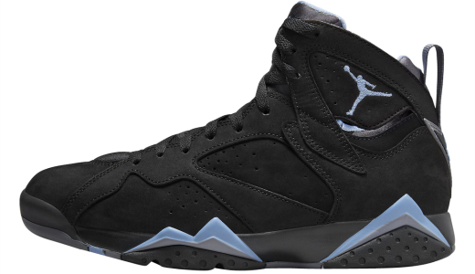 Air Jordan 7 Chambray 2023 Black/Chambray-Light Graphite CU9307-004