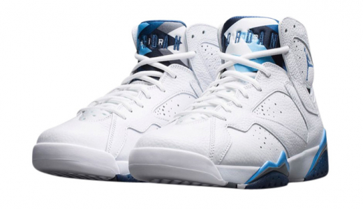 Air Jordan 7 French Blue White / French Blue - University Blue - Flint Grey 304775107